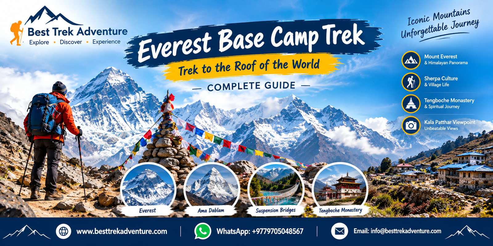 Everest Base Camp Trek Guide 2026/2027: Cost, Itinerary, and Best Time to Go