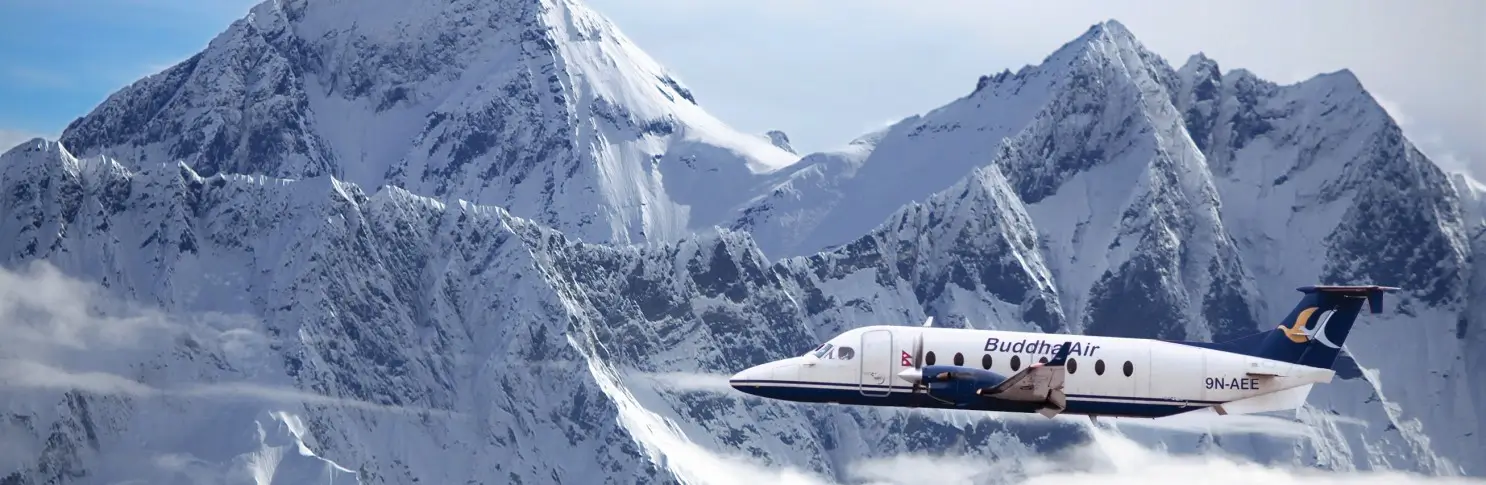 Everest Scenic Flight / Mountain Flight by Plane with Hotel Pickup