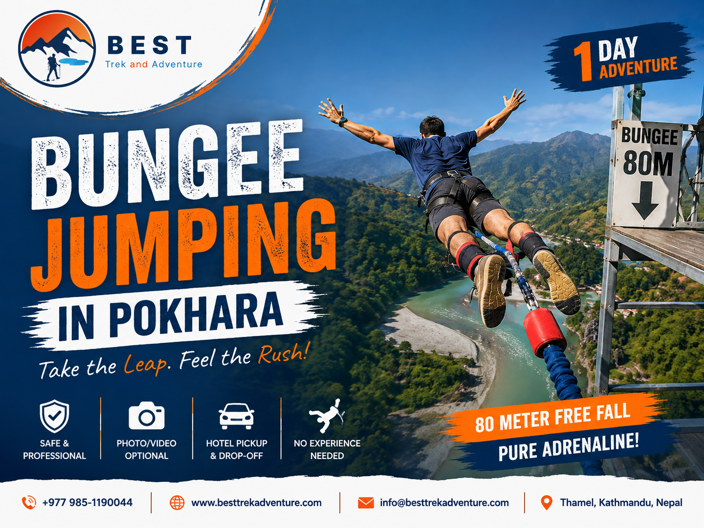 Bungee Jumping in Pokhara