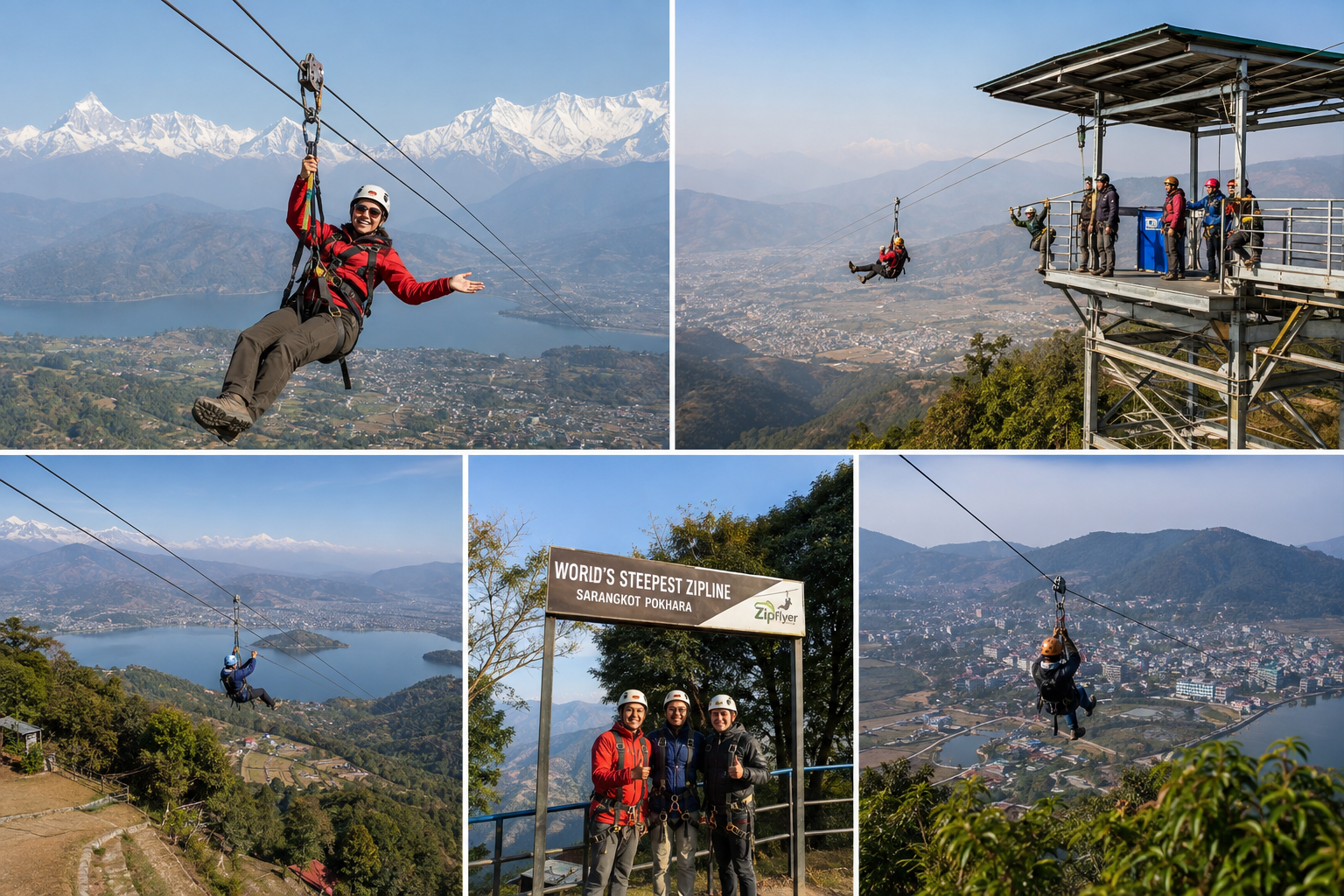 Zipline in Pokhara