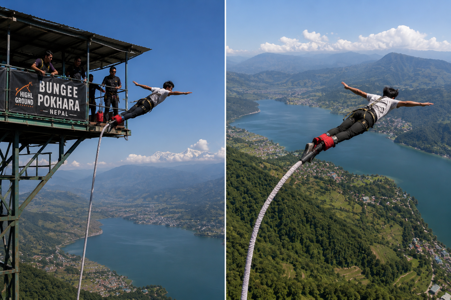 Bungee Jumping in Pokhara
