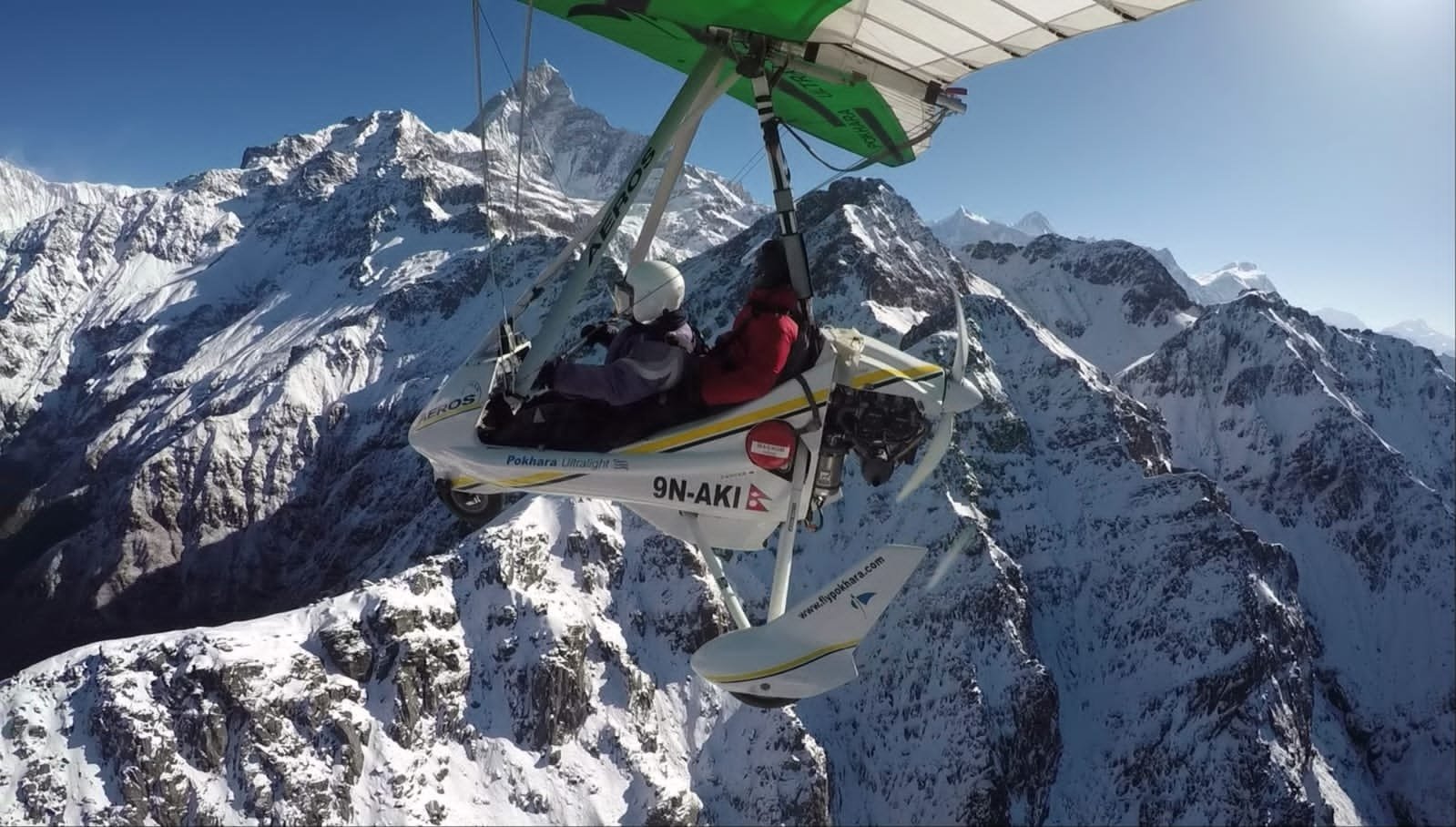 Ultralight Flight in Pokhara